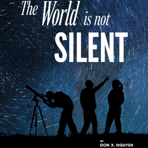 The World is Not Silent - Artwork for the Alley Theatre Production
